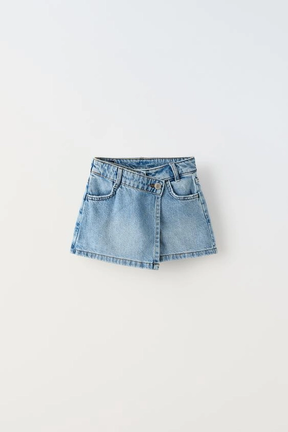 DENIM SKORT