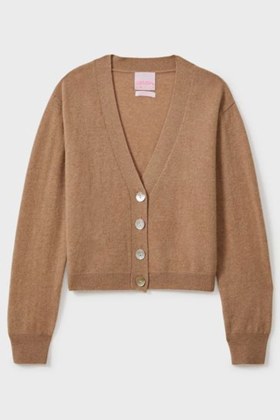 CRUSH Collection Cashmere Cardigan - REISS
