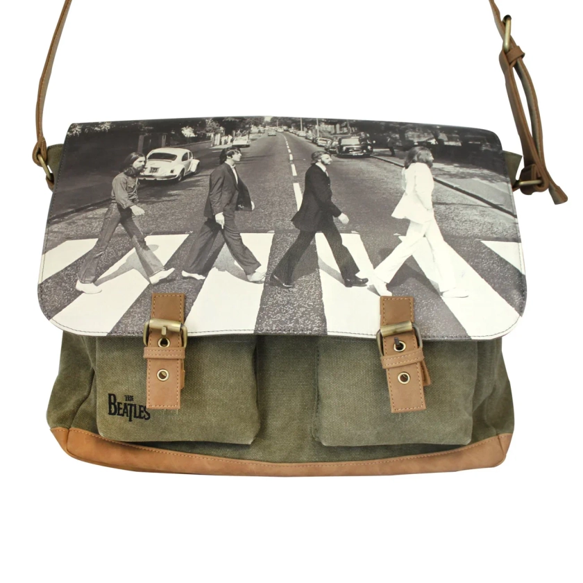 The Beatles Abbey Road Green Satchel - The Beatles