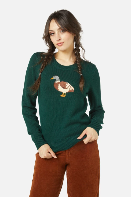 Duck Emb Sweater