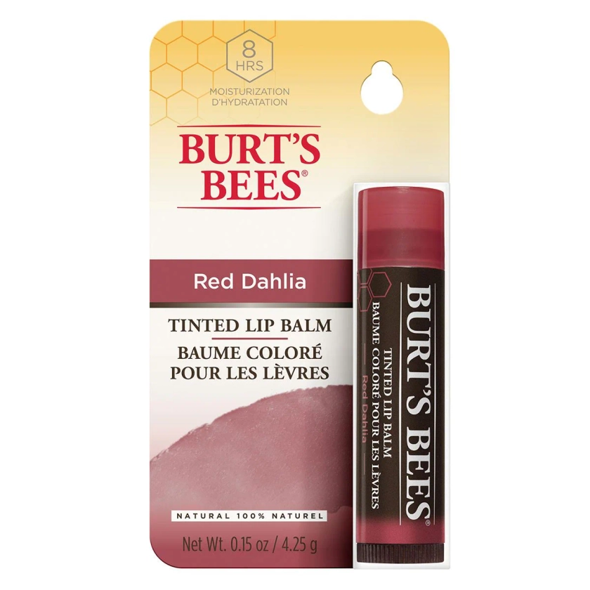 TINTED LIP BALM CARDED  RED DAHLIA  4.25 G