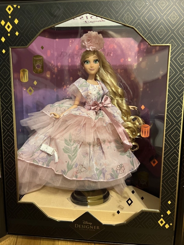 2022 DISNEY LIMITED EDITION DESIGNER COLLECTION RAPUNZEL COLLECTOR DOLL-NEW