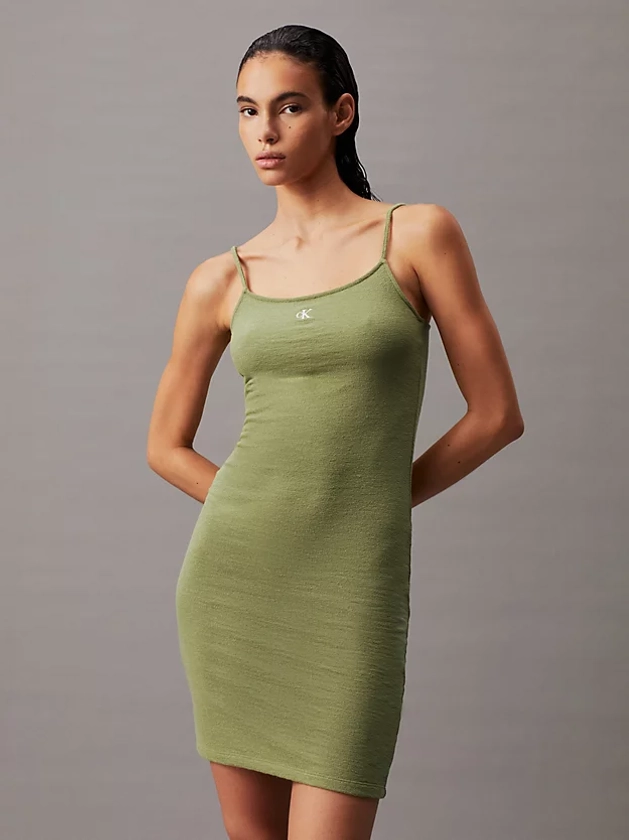 Mini-robe slim en maille texturée Calvin Klein® | J20J223059L9N