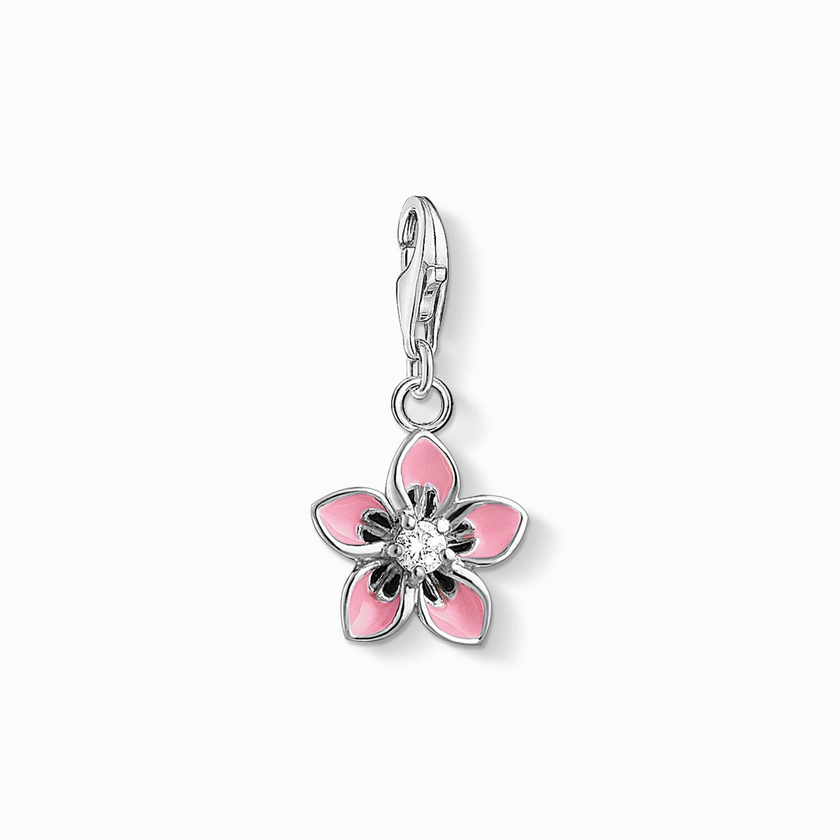 Charm-Anhänger rosa Blume  | Charm Club | THOMAS SABO