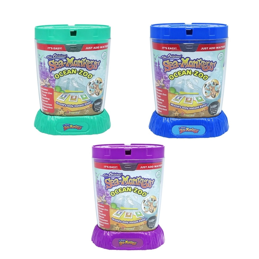 Sea Monkeys Ocean Zoo Playset - Assorted