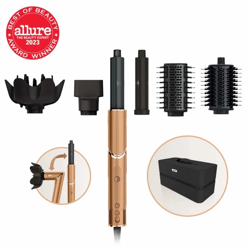 Shark FlexStyle® Air Styling & Drying System Ultimate Travel Set in Copper Hair Stylers - Shark
