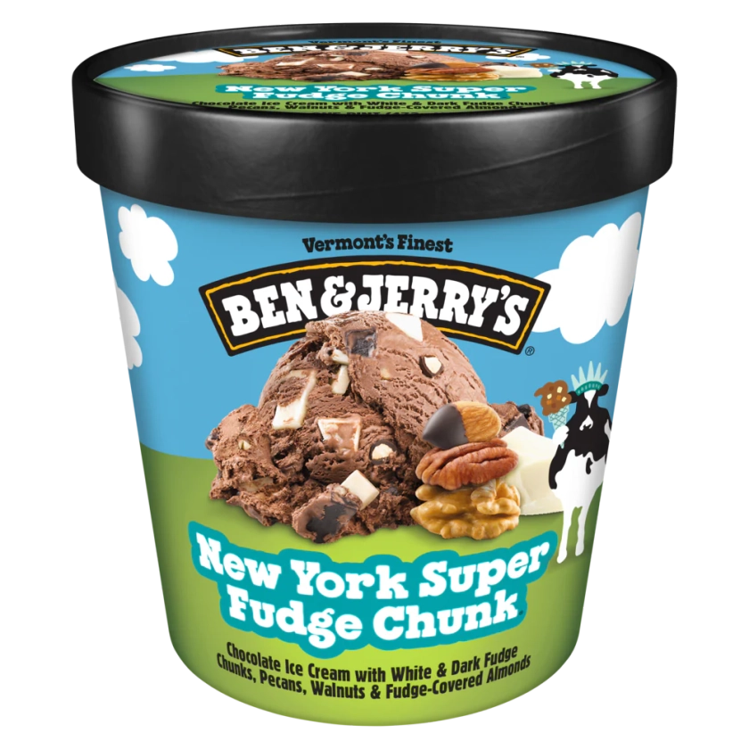 New York Super Fudge Chunk Ice Cream 16 oz