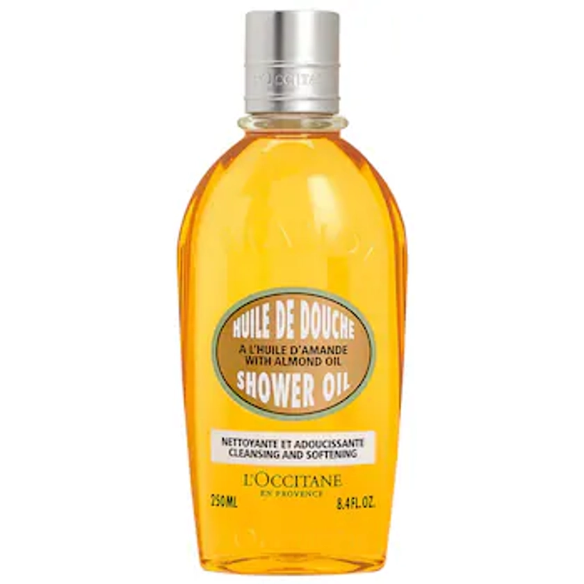 Cleansing And Softening Refillable Shower Oil With Almond Oil - L'Occitane | Sephora