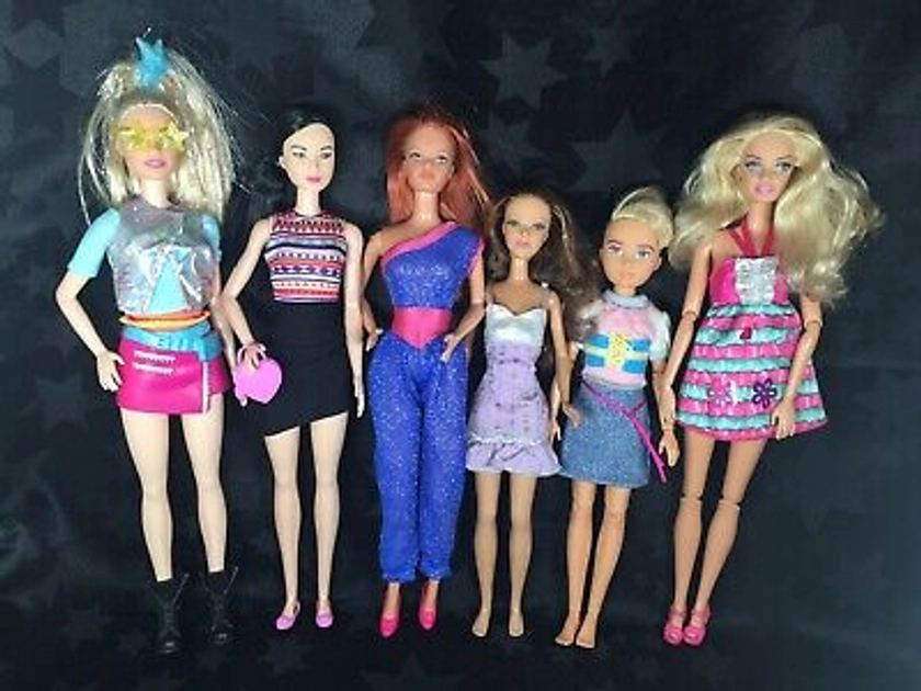 Barbie Doll Facemold Bundle: Starlight, Lea, Midge, Isla, Creatable, Fashionista | eBay