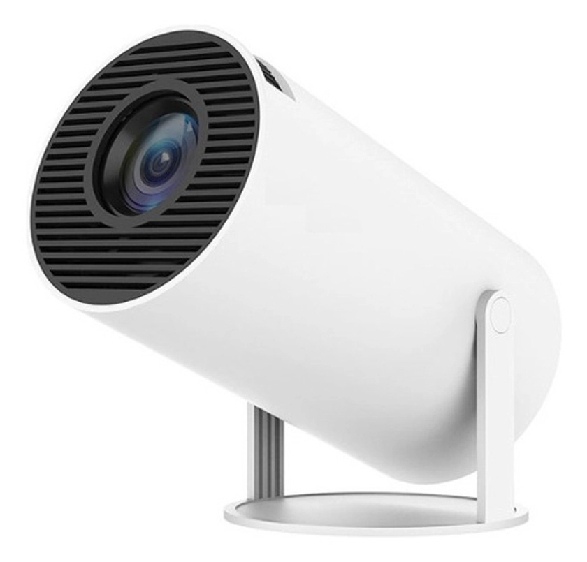 Genérica Mini Projetor Smart 4k Wifi 1080p HD HY300 Cor Branco 110V/220V - R$ 261,19