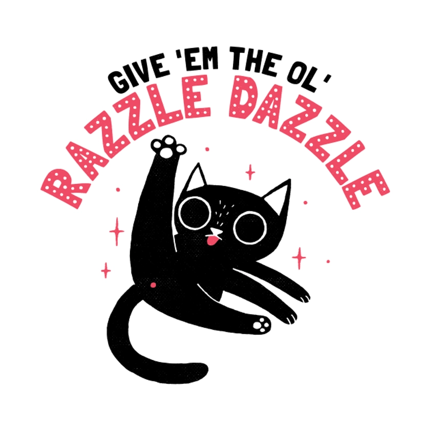 The Ol' Razzle Dazzle: Funny cat