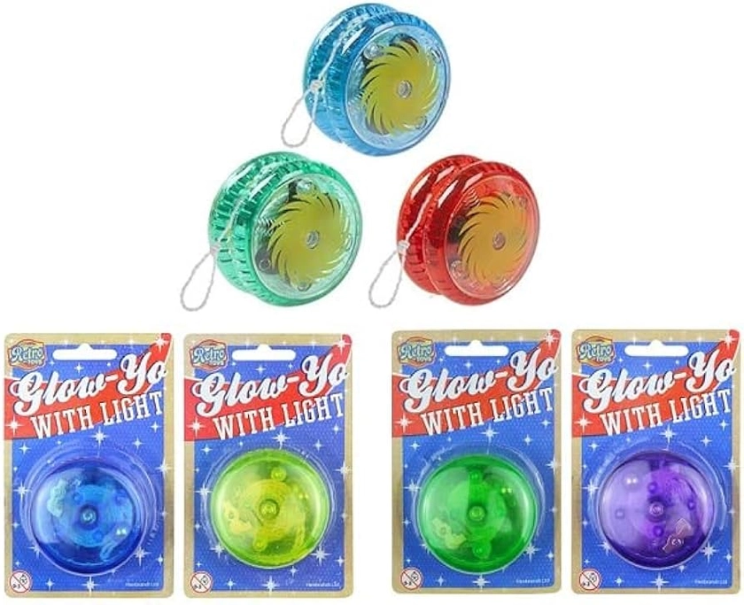 Yoyo Tricks Light Up Clutch 5cm LED Flashing Wheel Mechanism Kids Gift Toys