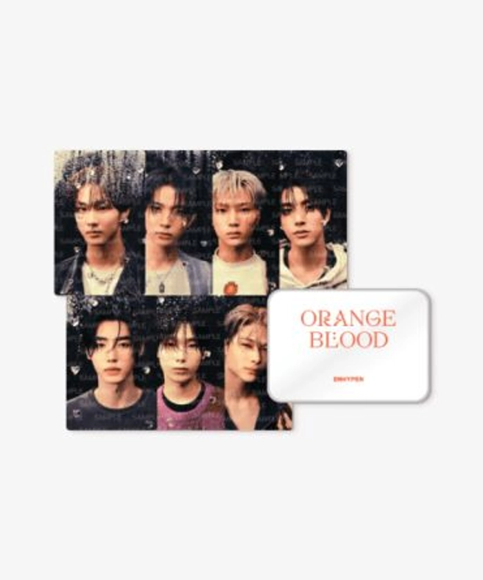 ENHYPEN - Orange Blood Photocard & Tin Case > TAIYOU