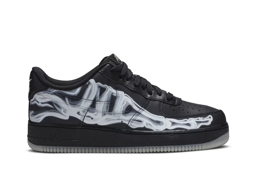 Buy Air Force 1 '07 QS 'Black Skeleton' - BQ7541 001 | GOAT