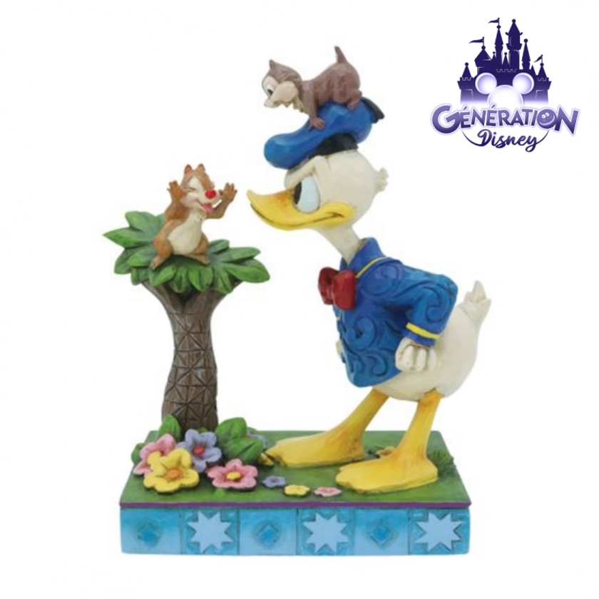 Figurine Donald, Tic et Tac by Jim Shore