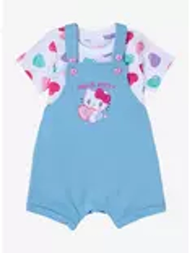 Sanrio Hello Kitty Emo Kyun Heart Infant Overall Set - BoxLunch Exclusive | BoxLunch