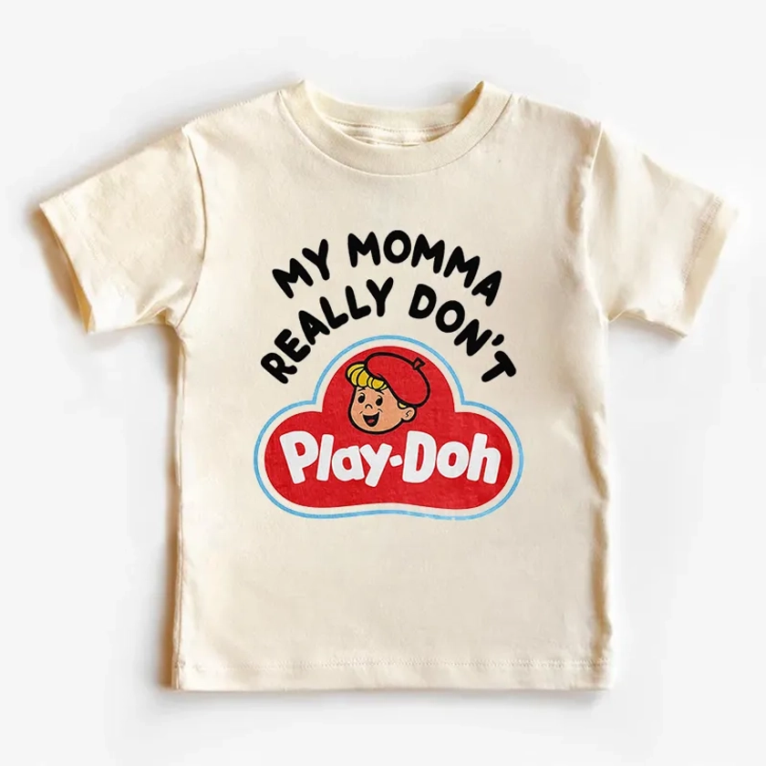 My Momma Really Don't Play-Doh Kids T-Shirt Beepumpkin Sale-Beepumpkin™