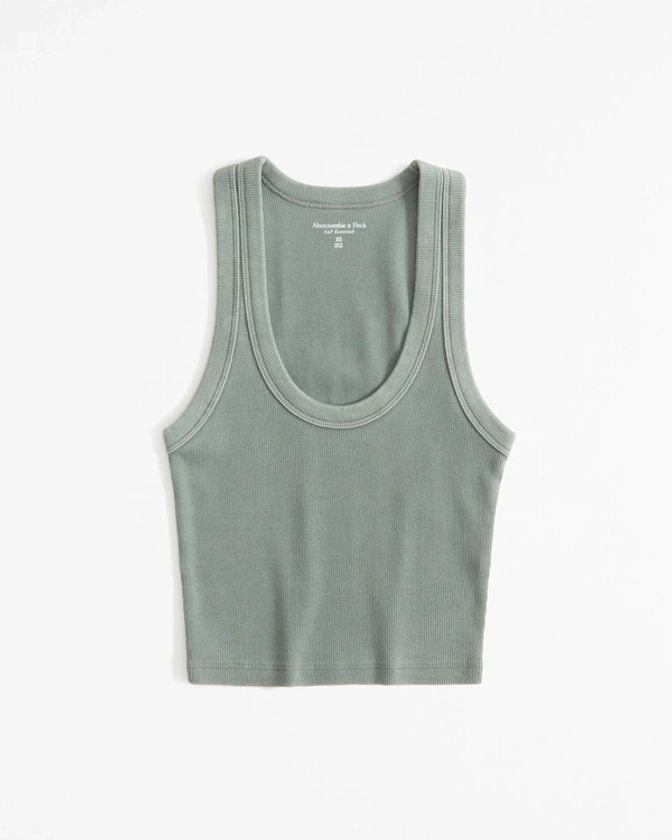 Women's Essential Scoopneck Tank | Women's Tops | Abercrombie.com