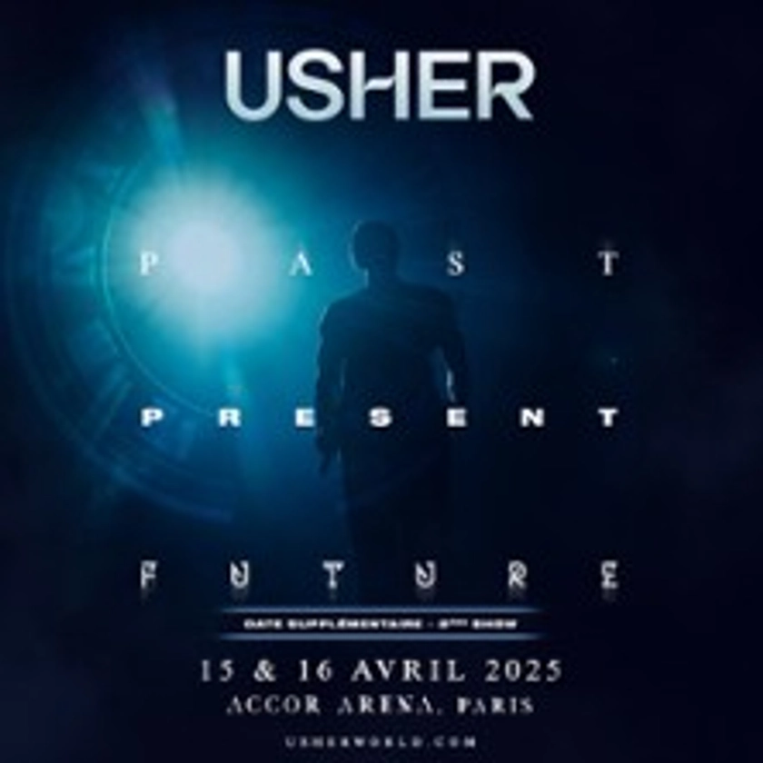 Usher - Past Present Future @ Accor Arena | PARIS - mer., 16/04/2025