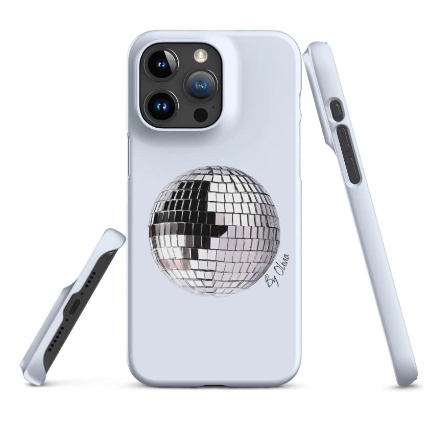 Light Blue Disco case for iPhone®