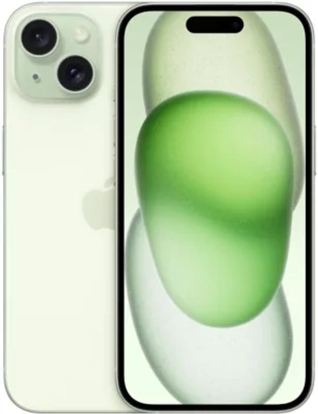 Smartphone APPLE iPhone 15 Vert 128Go 5G | Boulanger