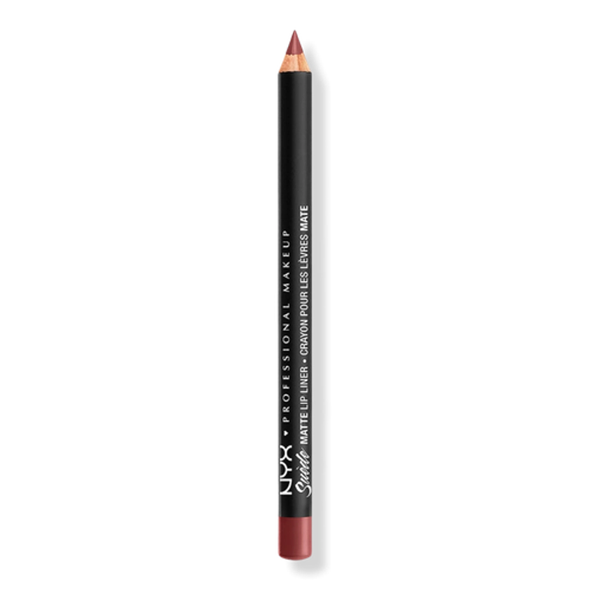 Vintage Suede Matte Lip Liner Velvet Soft Vegan Lip Pencil - NYX Professional Makeup | Ulta Beauty