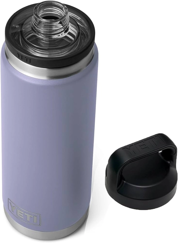 YETI Rambler 26 oz Bottle, Vacuum Insulated, Stainless Steel with Chug Cap, Cosmic Lilac