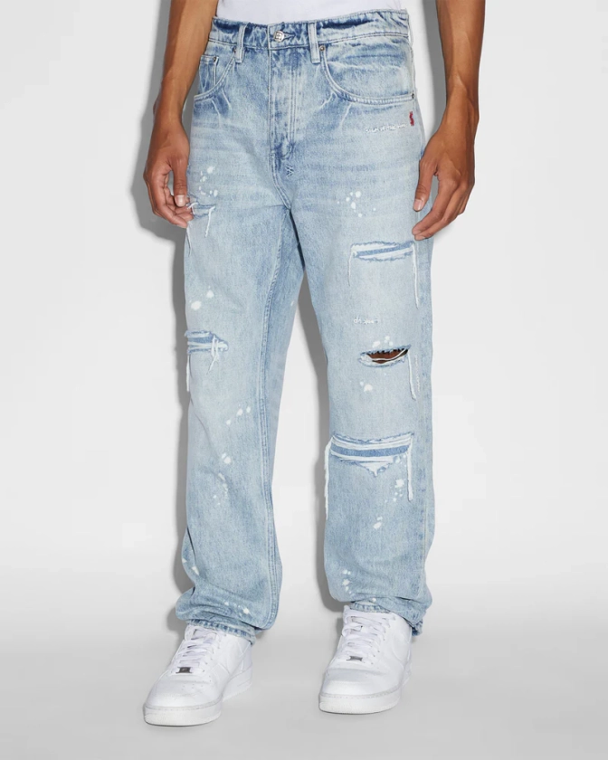 Anti K Canal Street Relaxed Fit Jean - Blue Denim | Ksubi ++