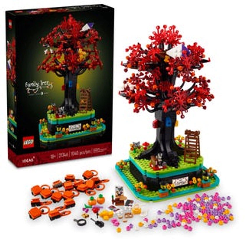 L’arbre généalogique 21346 | Ideas | Boutique LEGO® officielle FR 