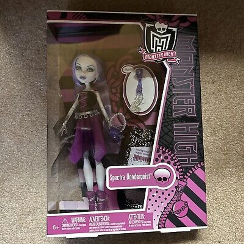 Spectra Vondergeist Monster high doll First Wave New In Box | eBay