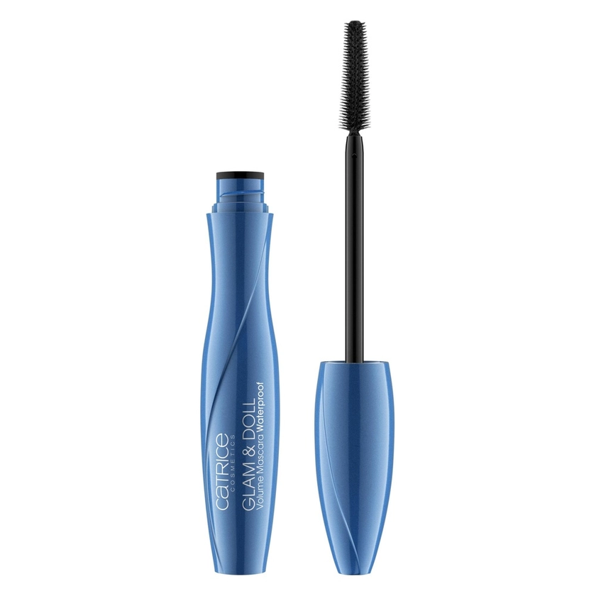 catrice | Glam & Doll Volume Mascara Waterproof Mascara - Black, 10 ml - Noir