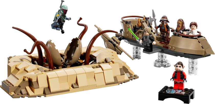 L’esquif du désert et la fosse du Sarlacc 75396 | Star Wars™ | Boutique LEGO® officielle FR