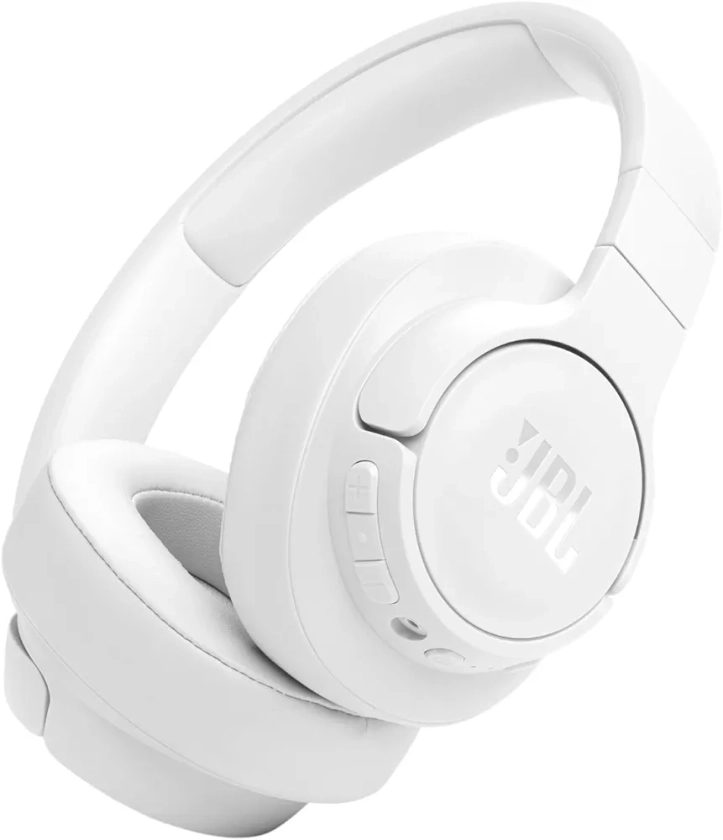 JBL Tune 770NC Wireless Over Ear ANC Headphones with Mic, Upto 70 Hrs Playtime, Speedcharge, Google Fast Pair, Dual Pairing, BT 5.3 LE Audio, Customize on Headphones App (White) : Amazon.in: Electronics