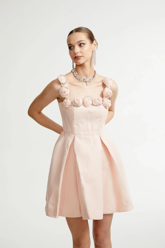 Lysandra rose dress