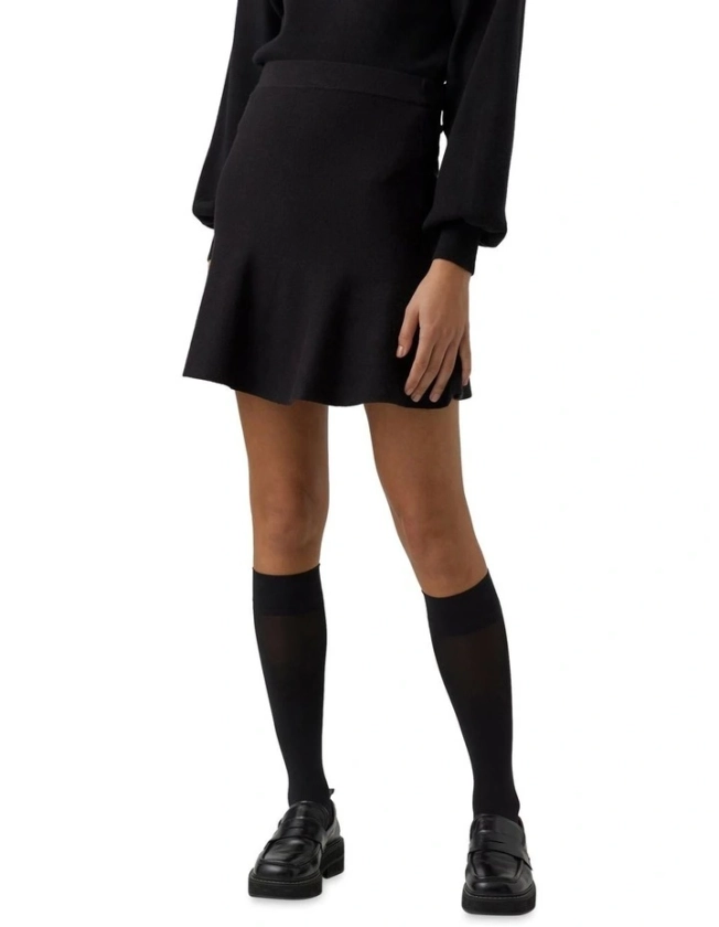 Nancy Mini Skirt in Black