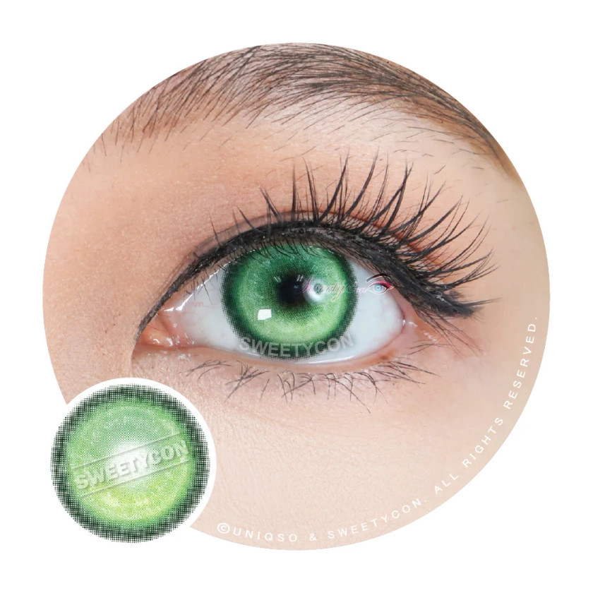 Sweety Koi Green Cosplay Colored Contacts For Anime Eye