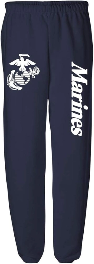 Lucky Ride USMC Marines Sweatpants US Marine Clothing Sweat Pants