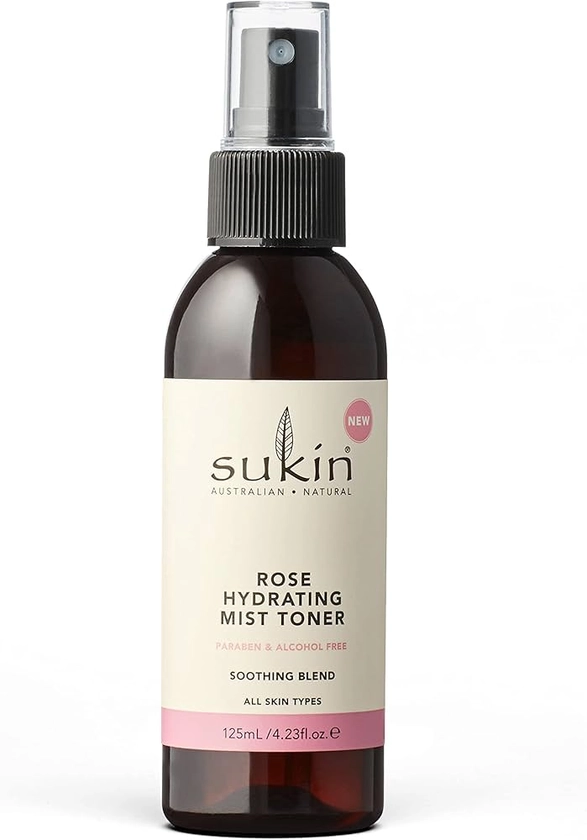 Sukin Rose Hydrating Mist Toner 125 ml : Amazon.com.au: Beauty