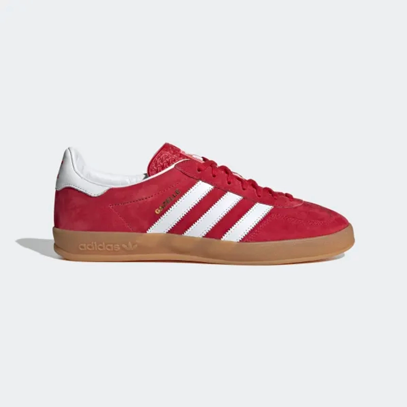 adidas Gazelle Indoor Shoes - Red | adidas UK