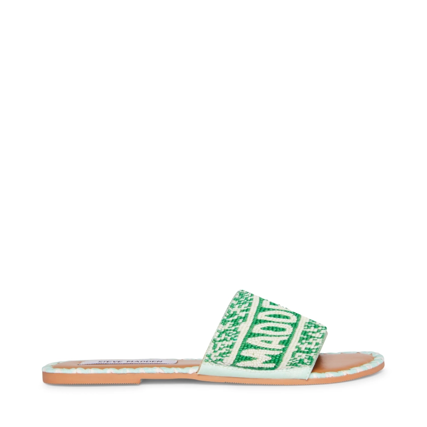 Verah Sandal GREEN – Steve Madden Europe