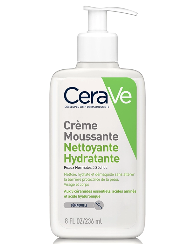 Crème Moussante Nettoyante Hydratante | CeraVe