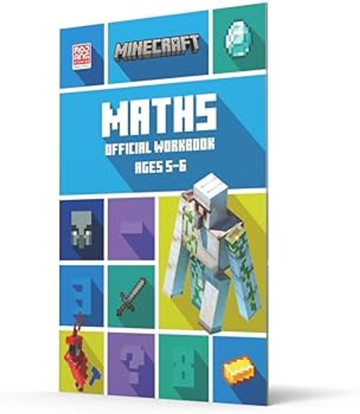 Minecraft Maths Ages 5-6: Official Workbook (Minecraft Education)