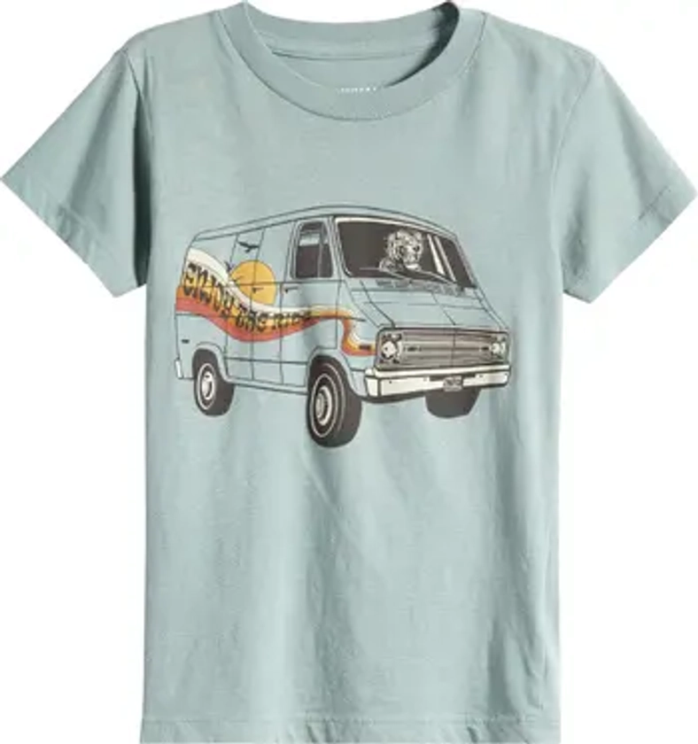 Tiny Whales Kids' Enjoy the Ride Cotton Graphic T-Shirt | Nordstrom