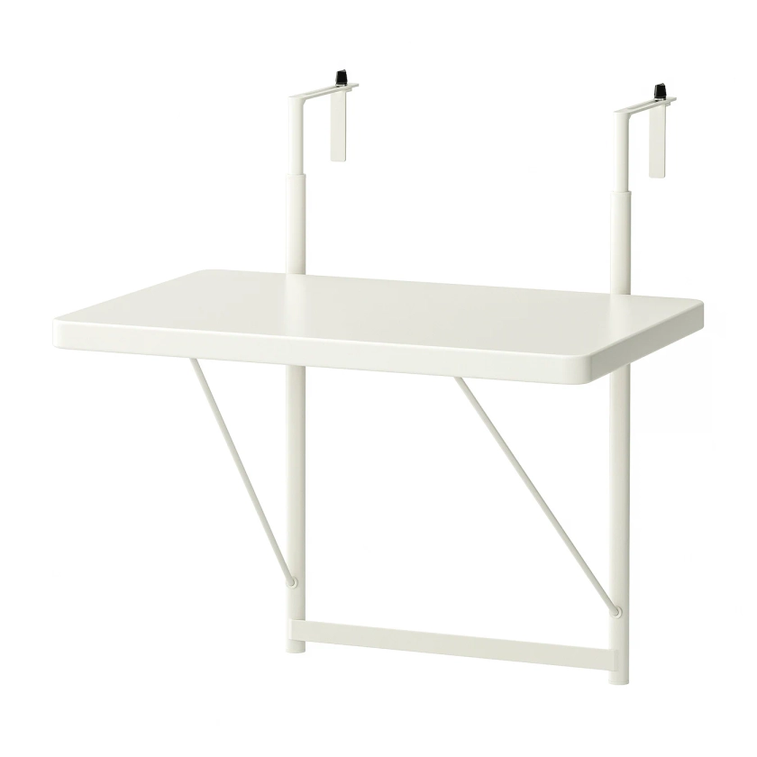 TORPARÖ Table de jardin pour balcon, blanc, 50 cm - IKEA