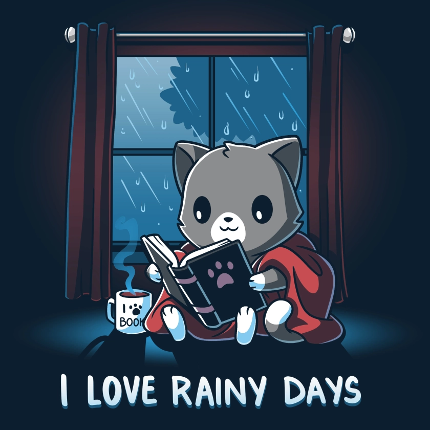 I Love Rainy Days | Funny, cute, & nerdy t-shirts