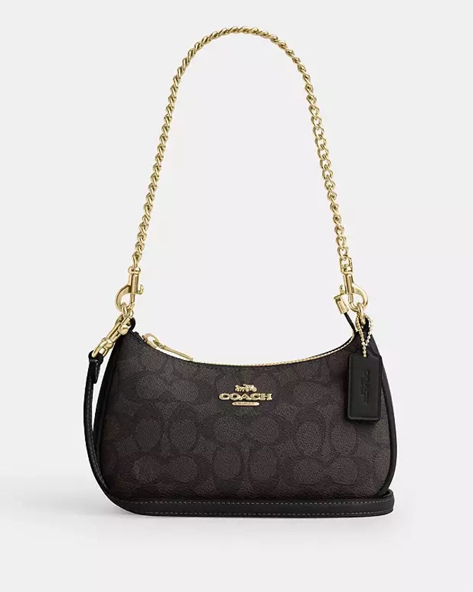 COACH® FR | Mini sac bandoulière Teri en toile exclusive