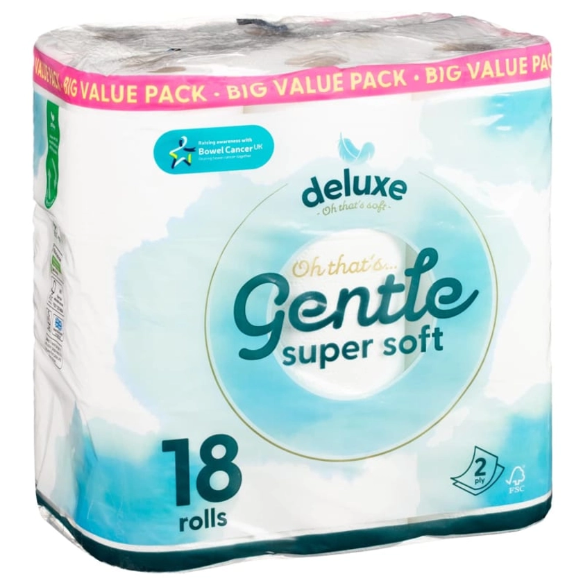 Deluxe Oh That’s Soft Gentle Super Soft Toilet Roll 18pk