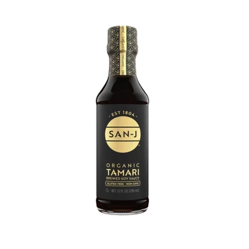 San-J Organic Tamari Wheat-Free Soy Sauce 10 oz