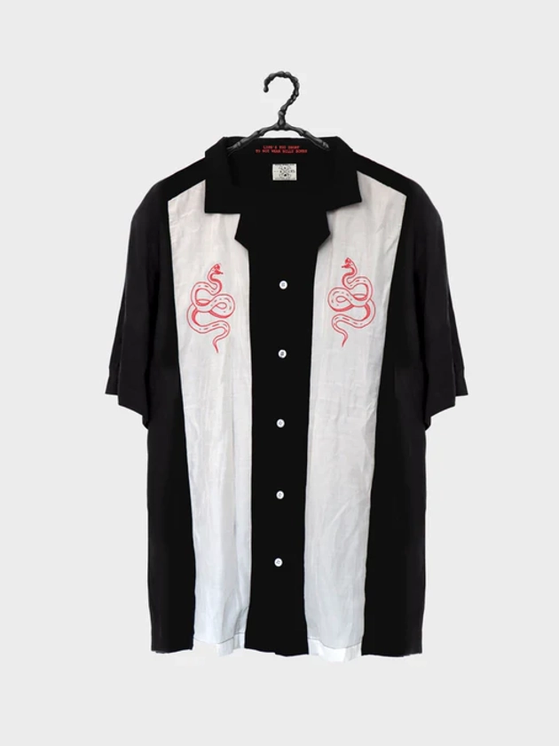 Stay Bad Bowlo Shirt - Black/White