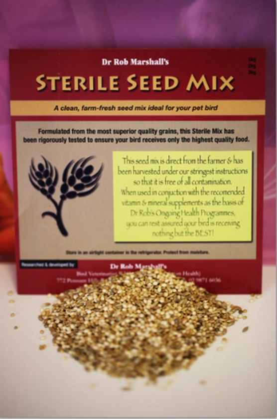 Sterile Seed Mix | birdhealth